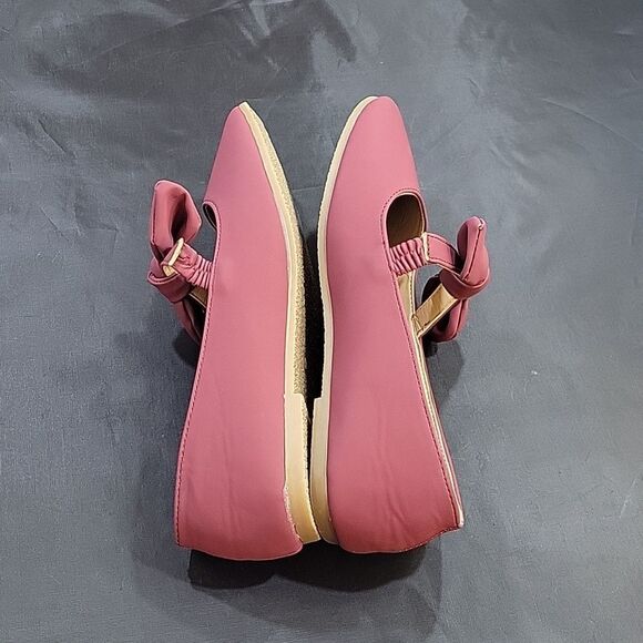 BRAND NEW WELLSFOUNTN COMFORT ROUND TOE SLIP-ON WOMEN"S BOWNOT WOMEN'S FLAT SHOE - Picture 12 of 13